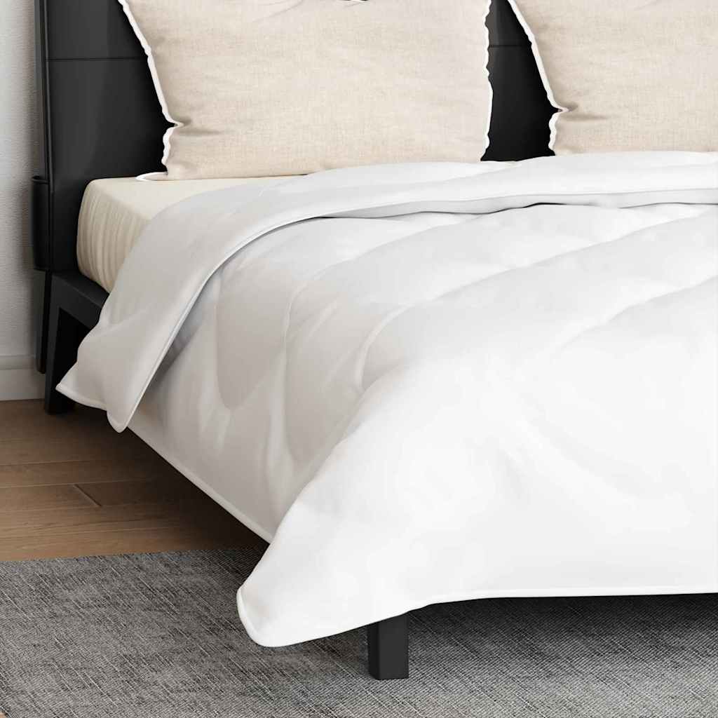 Sommerdecke mit Kissen 3 pcs Weiß Mikrofaser